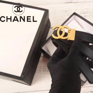 CHANEL Leather Belt