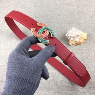 CHANEL Leather Belt