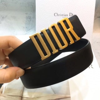 Dior leather belt