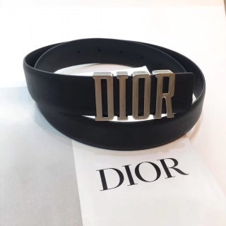 Dior leather belt
