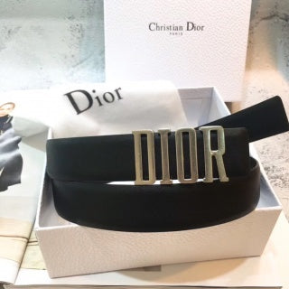 Dior leather belt