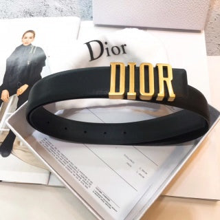 Dior leather belt