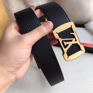 LOUIS VUITTON leather belt