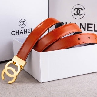 CHANEL Leather Belt