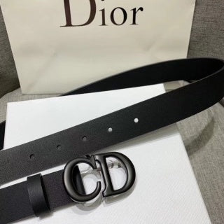 Dior leather belt