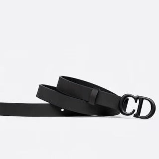 Dior leather belt