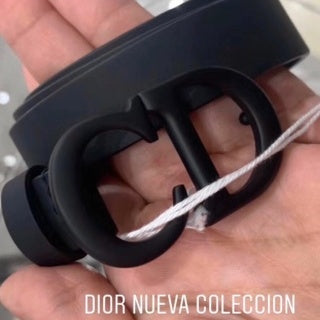 Dior leather belt