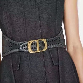 Dior leather belt