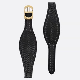 Dior leather belt