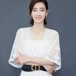 Dior leather belt