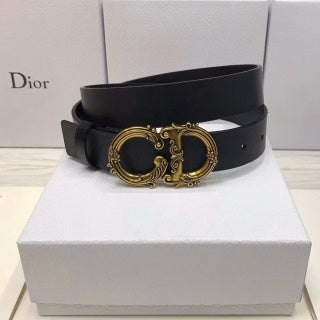 Dior leather belt