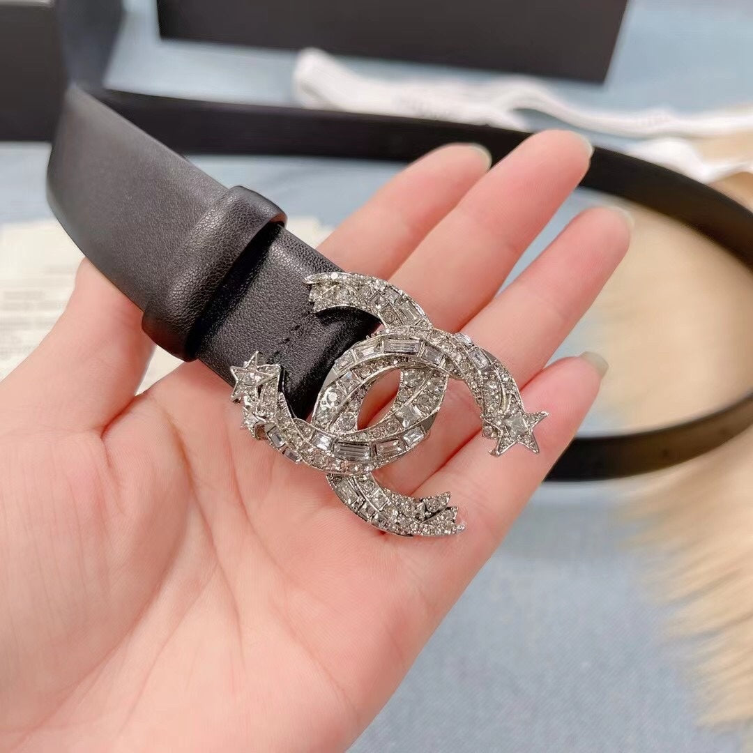 CHANEL Leather Belt