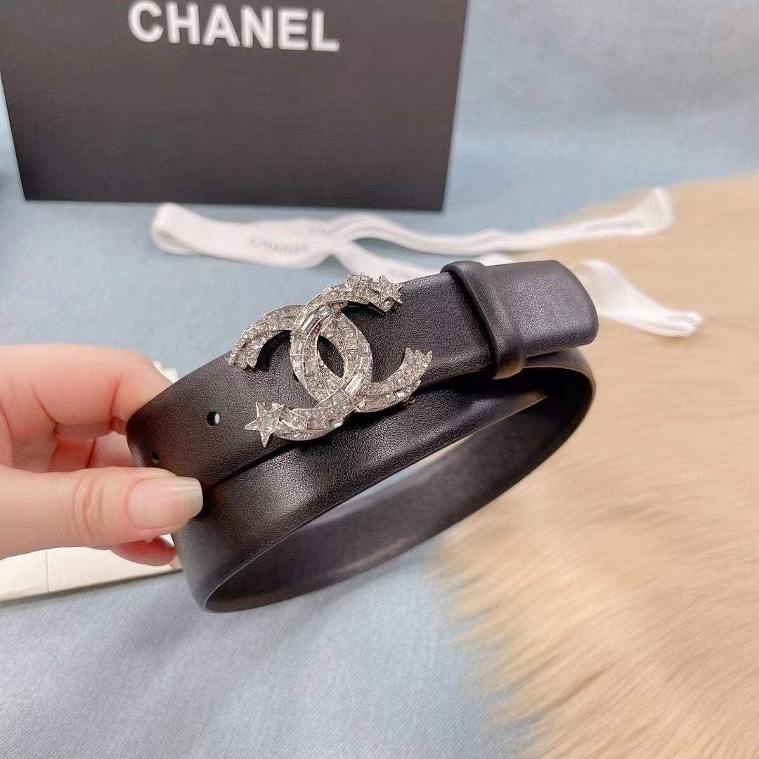 CHANEL Leather Belt