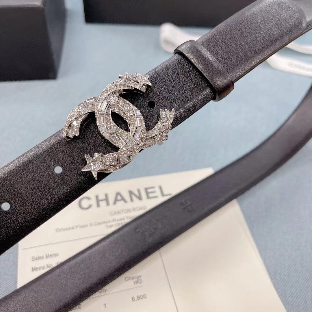CHANEL Leather Belt