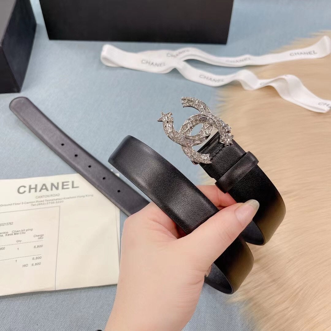 CHANEL Leather Belt