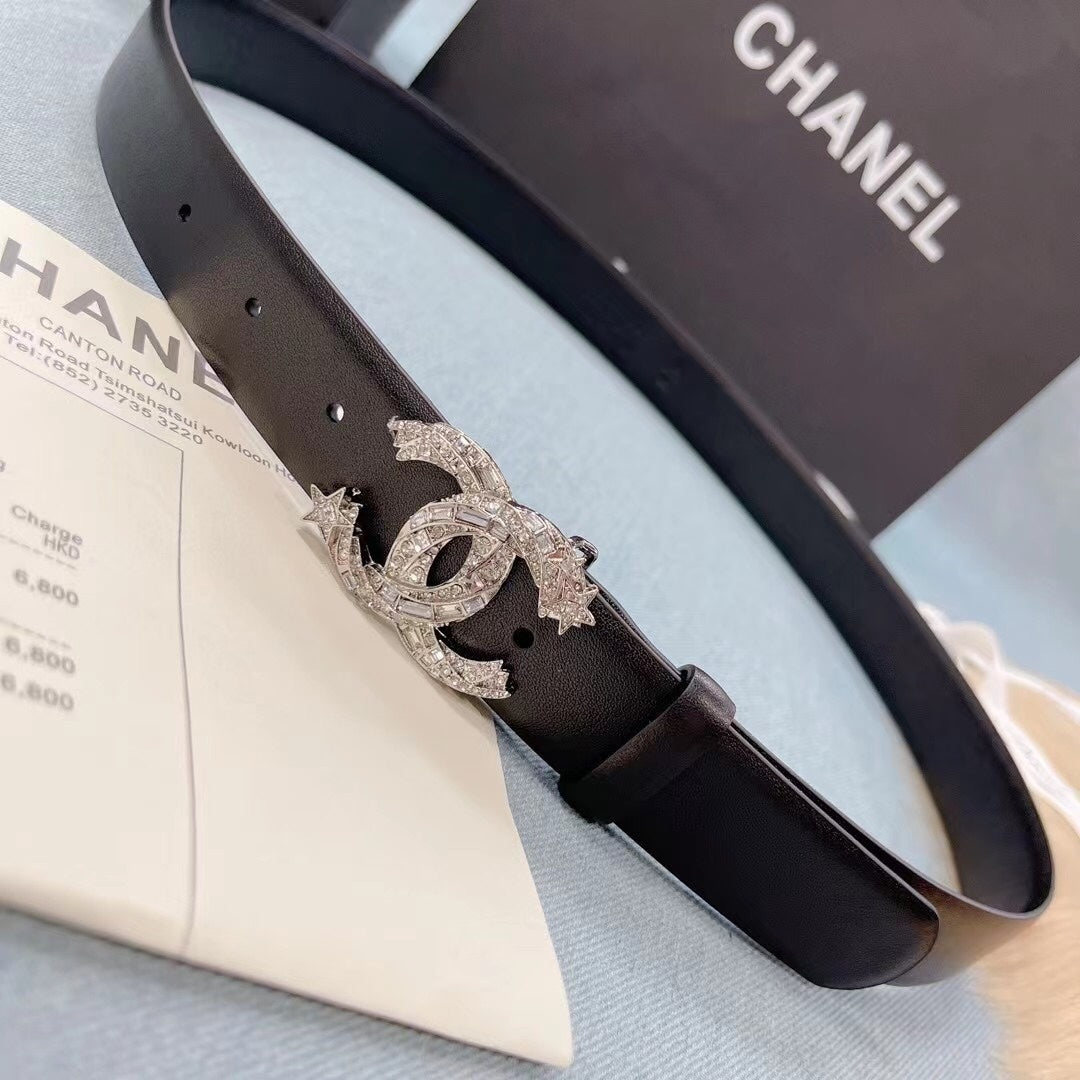 CHANEL Leather Belt