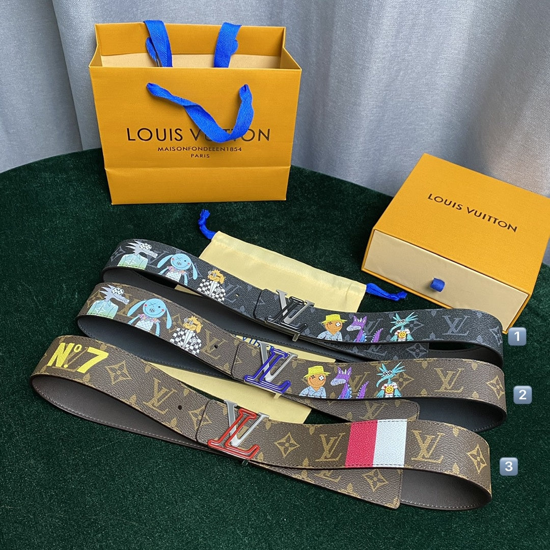 LOUIS VUITTON Leather Belt