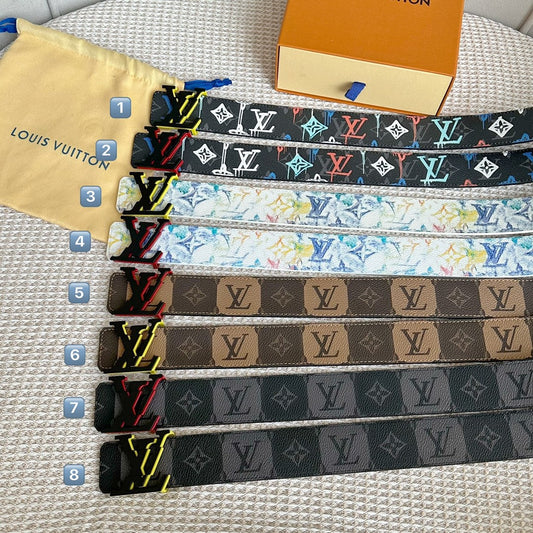 LOUIS VUITTON Leather Belt