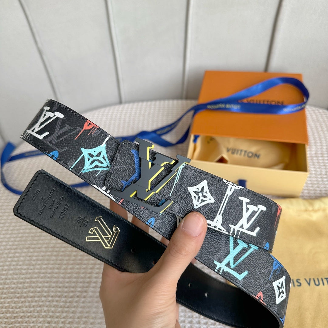 LOUIS VUITTON Leather Belt