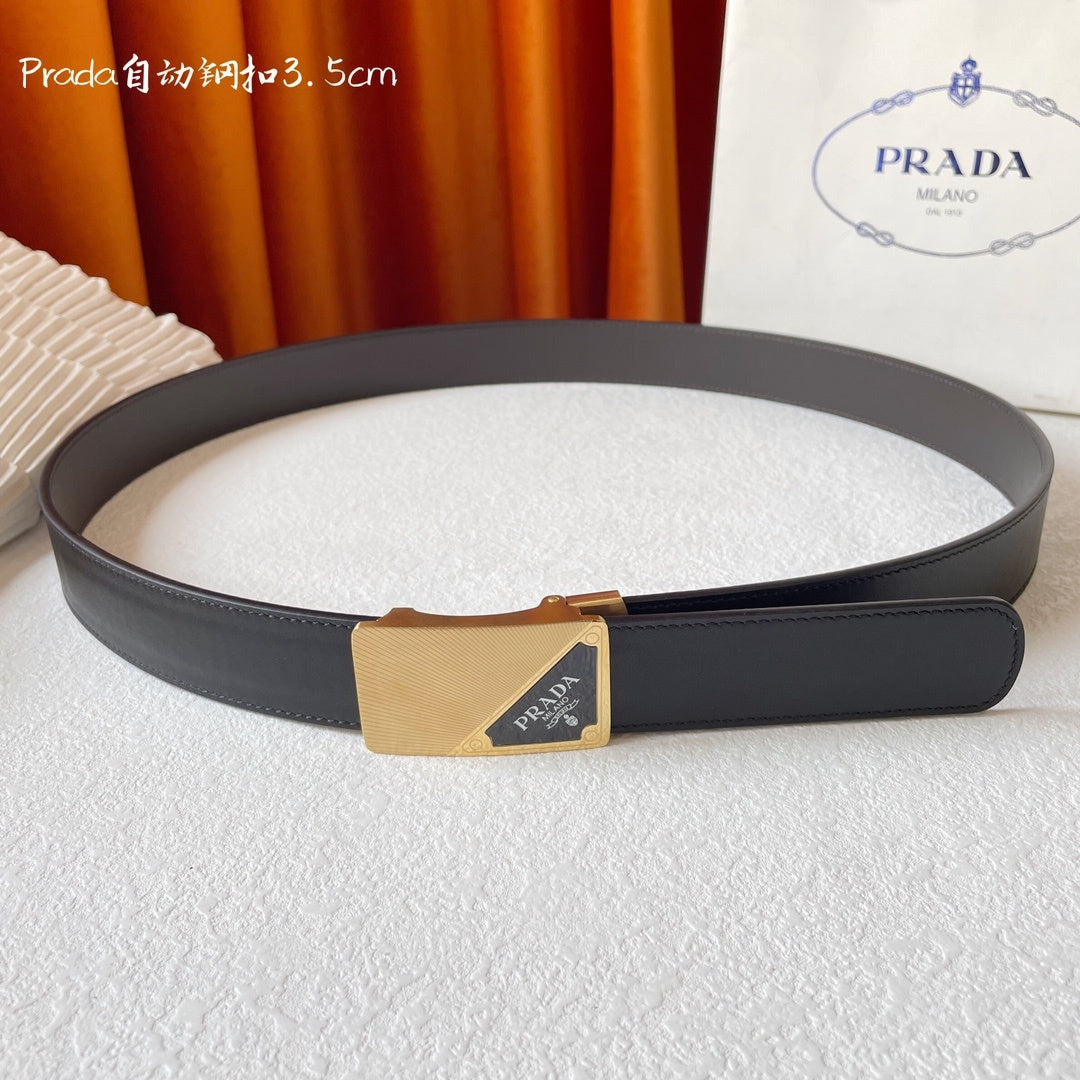 Prada leather belt