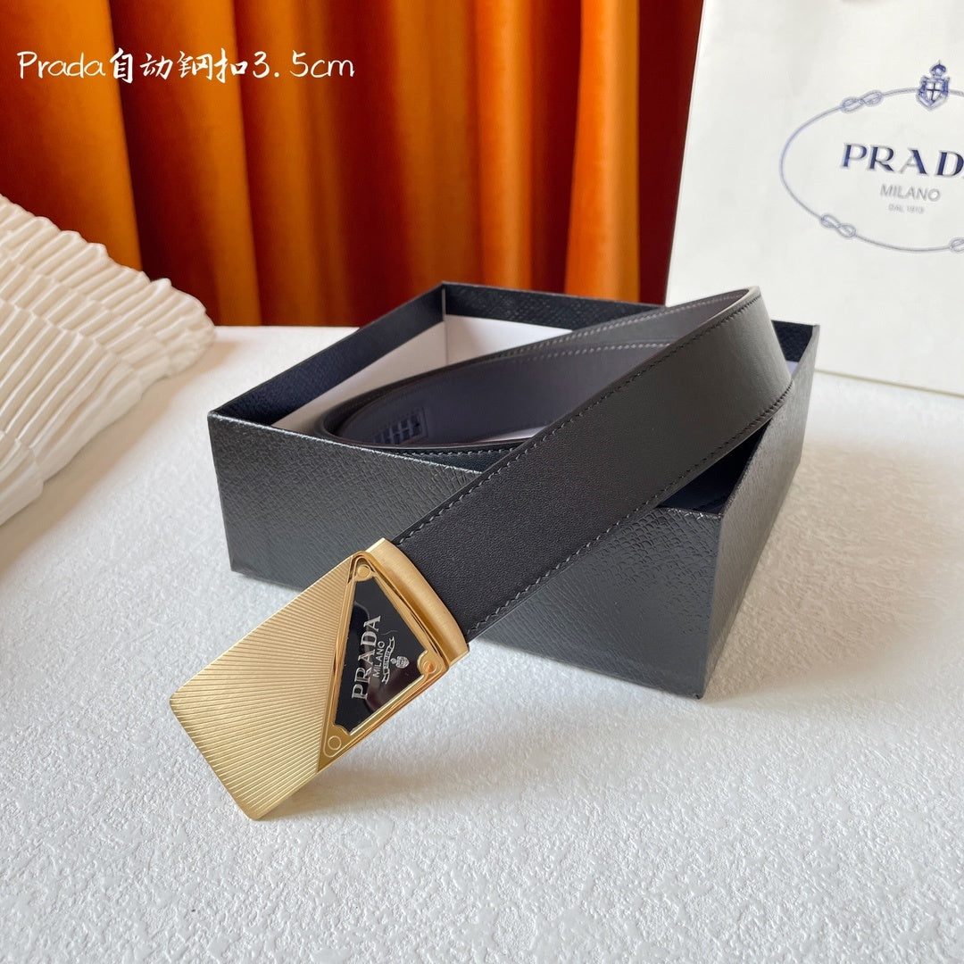 Prada leather belt