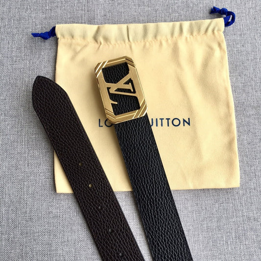 LOUIS VUITTON leather belt
