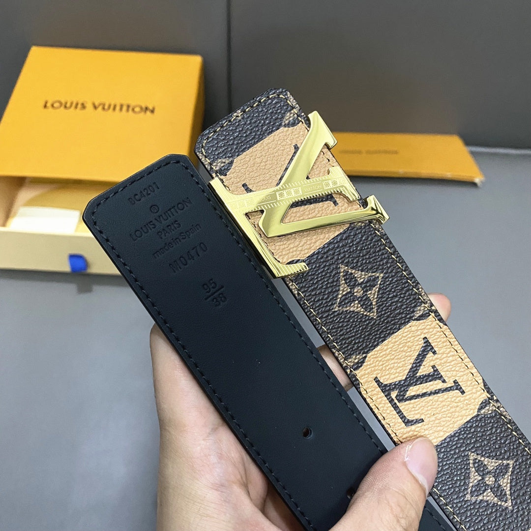 LOUIS VUITTON Leather Belt