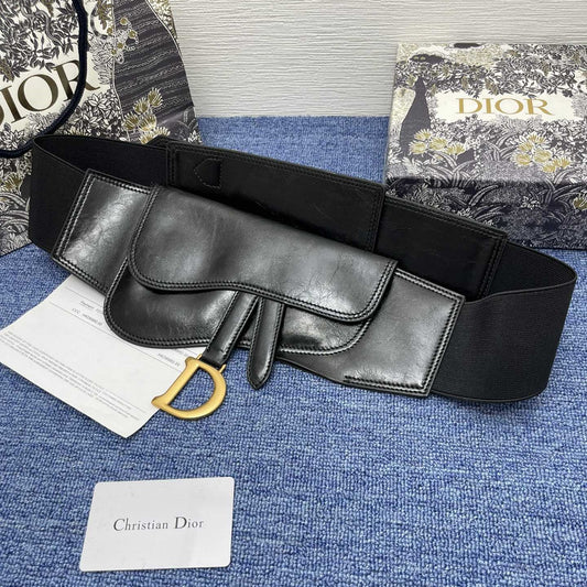 Dior leather belt