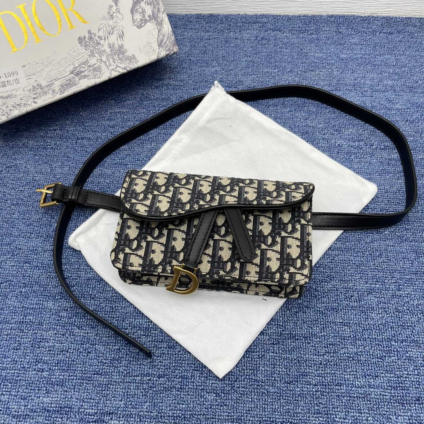 DIOR Dior leather belt