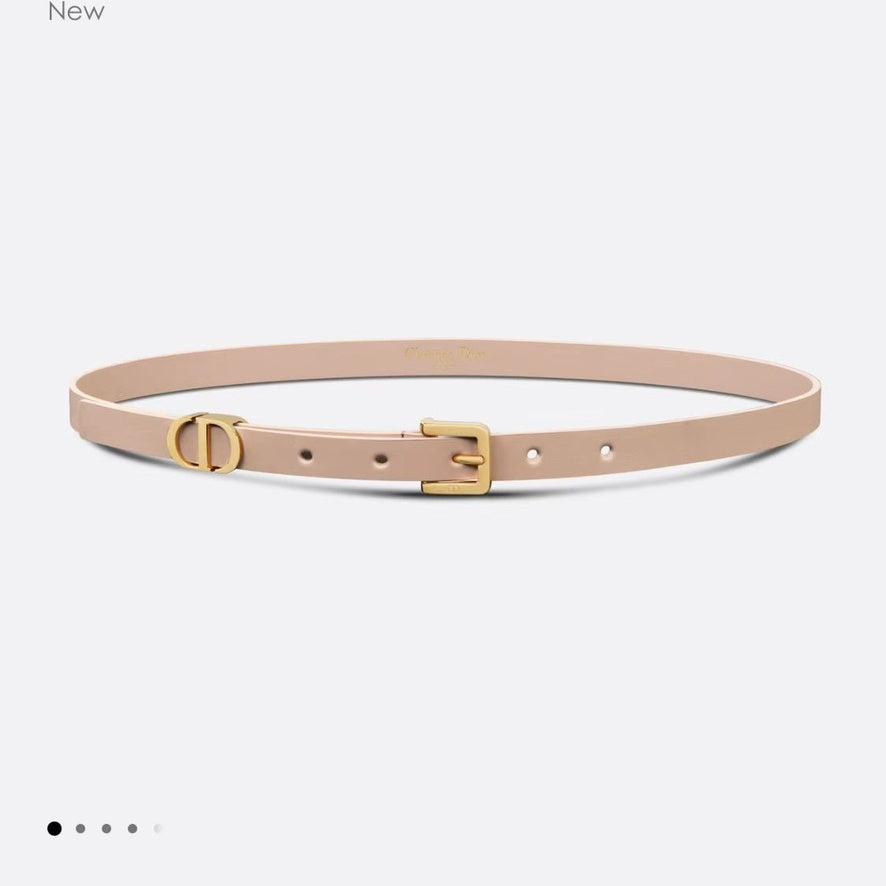 Dior leather belt