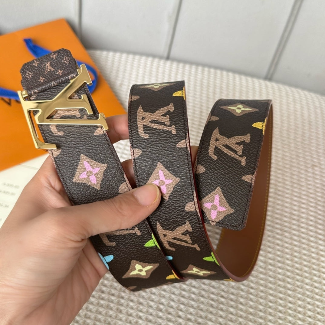 LOUIS VUITTON Leather Belt