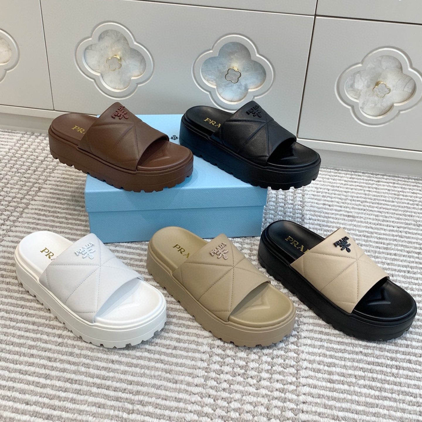 PRADA Ladies Slippers, Size 35-41