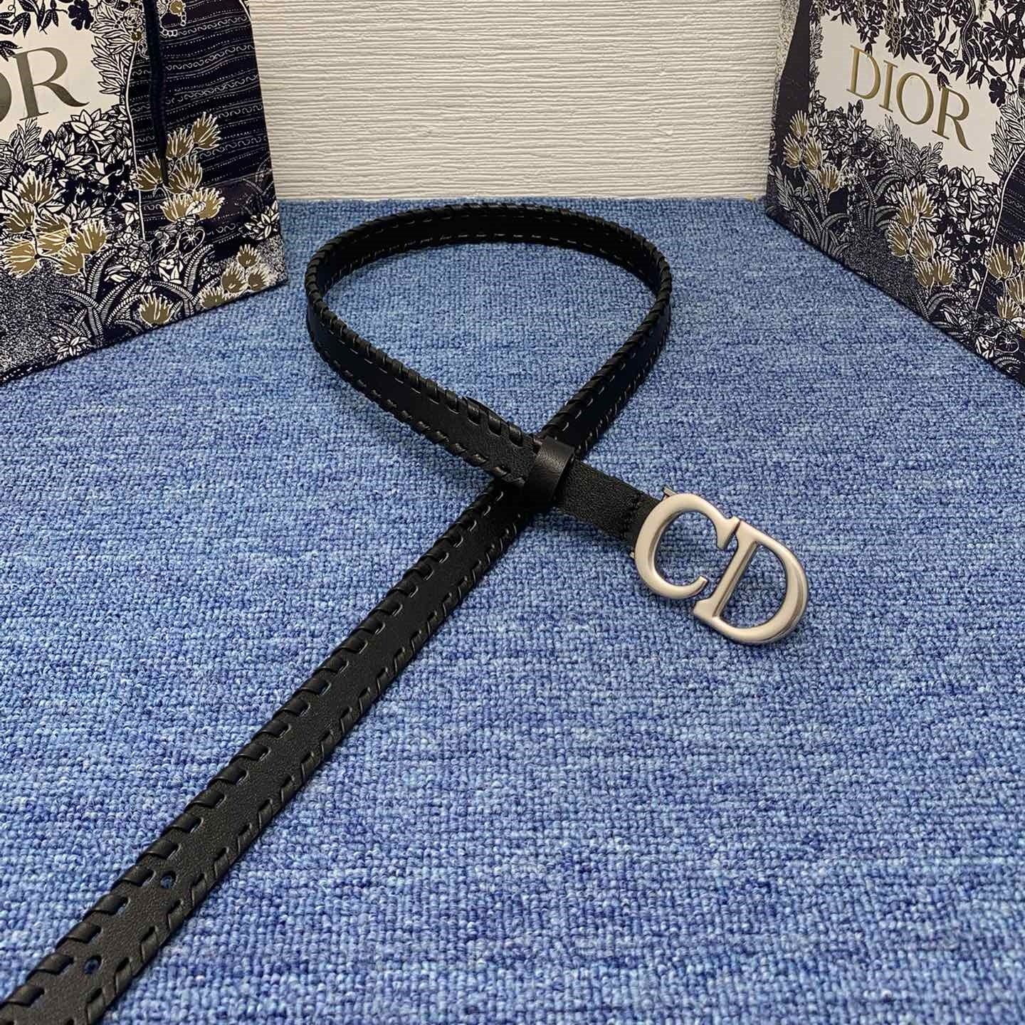 Dior leather belt
