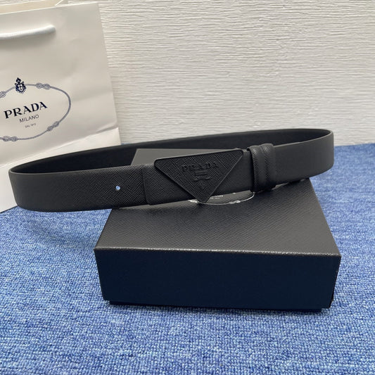 Prada leather belt