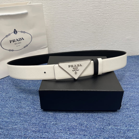 Prada leather belt