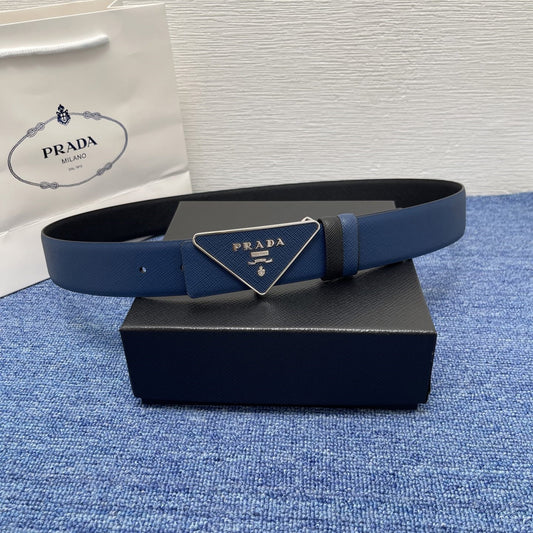 Prada leather belt