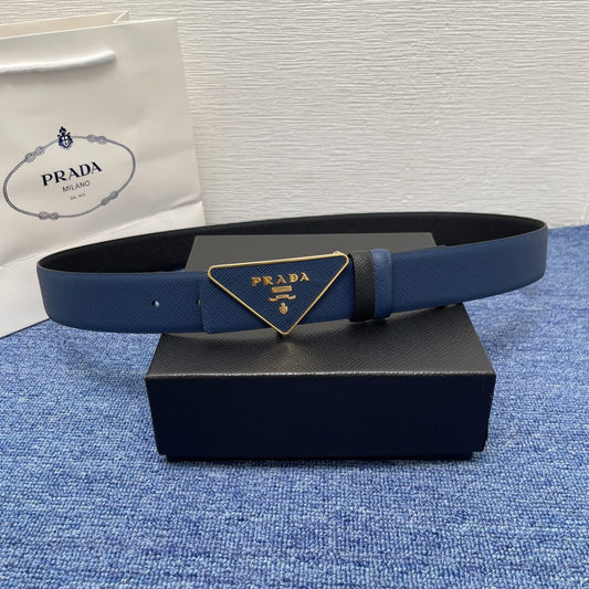 Prada leather belt