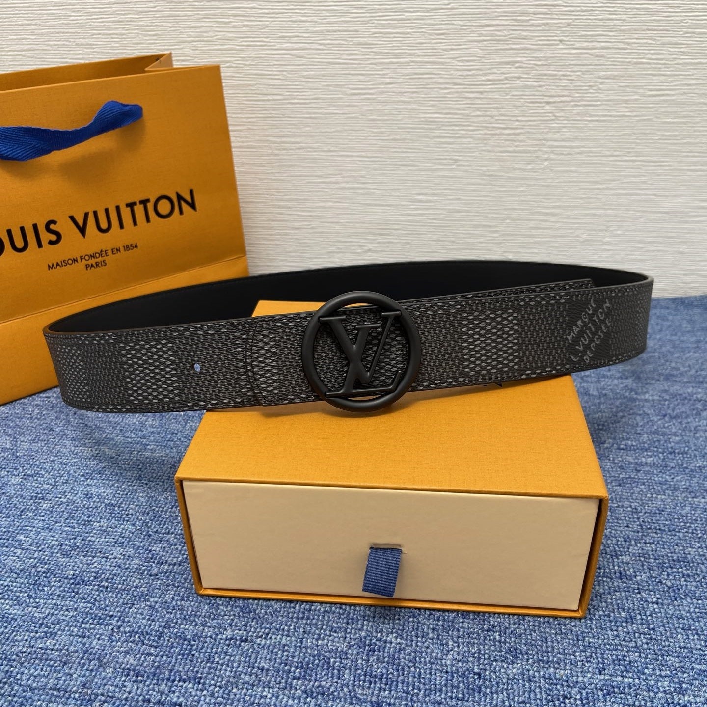 Prada leather belt