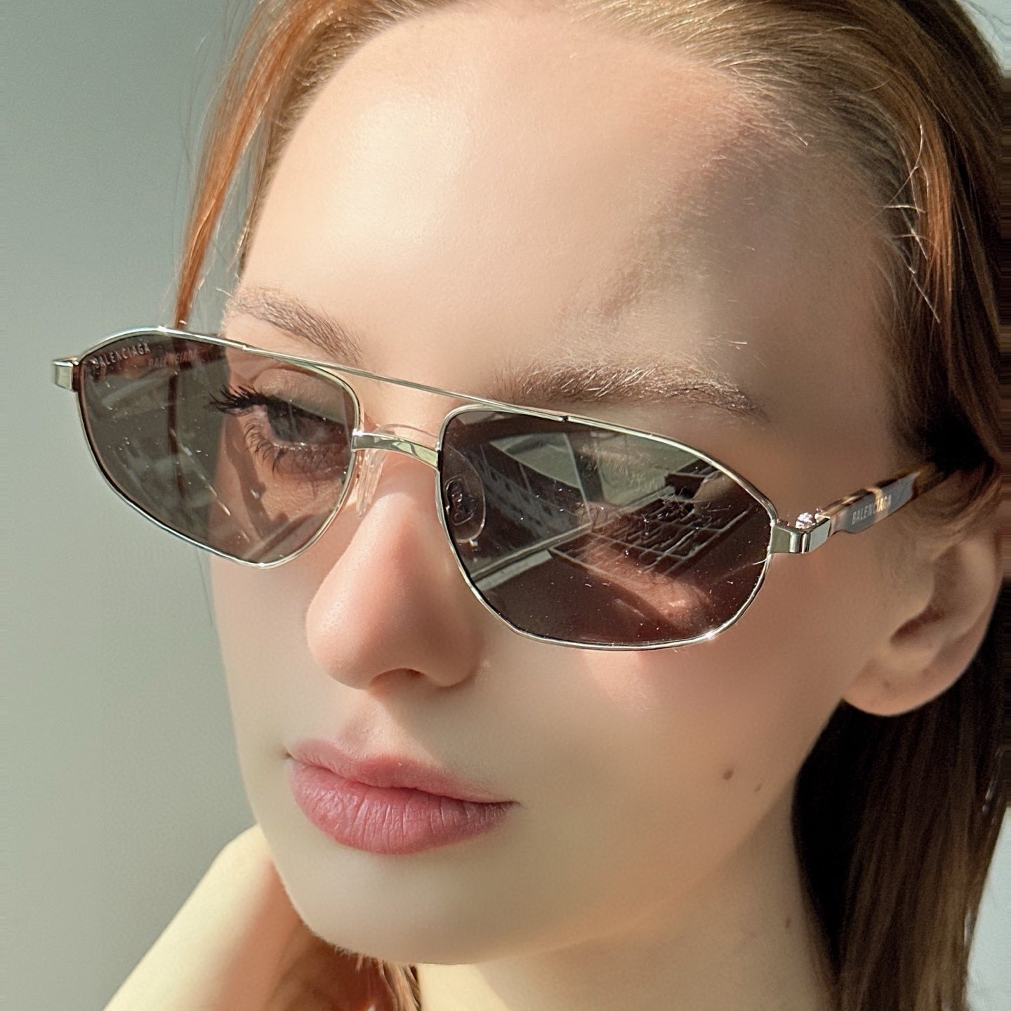 Balenciaga sunglasses Asian fit for men and women
