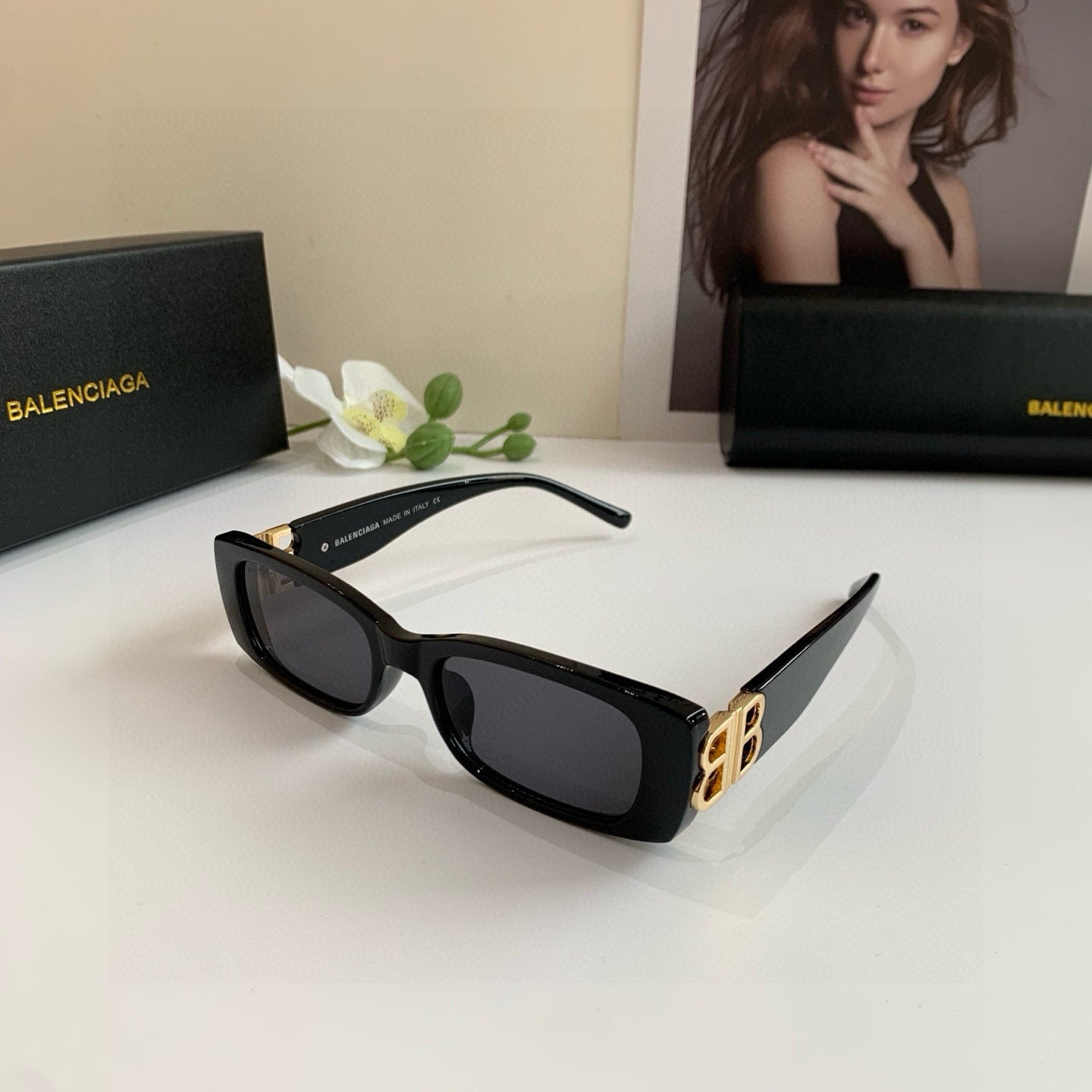 Balenciaga sunglasses Asian fit for men and women