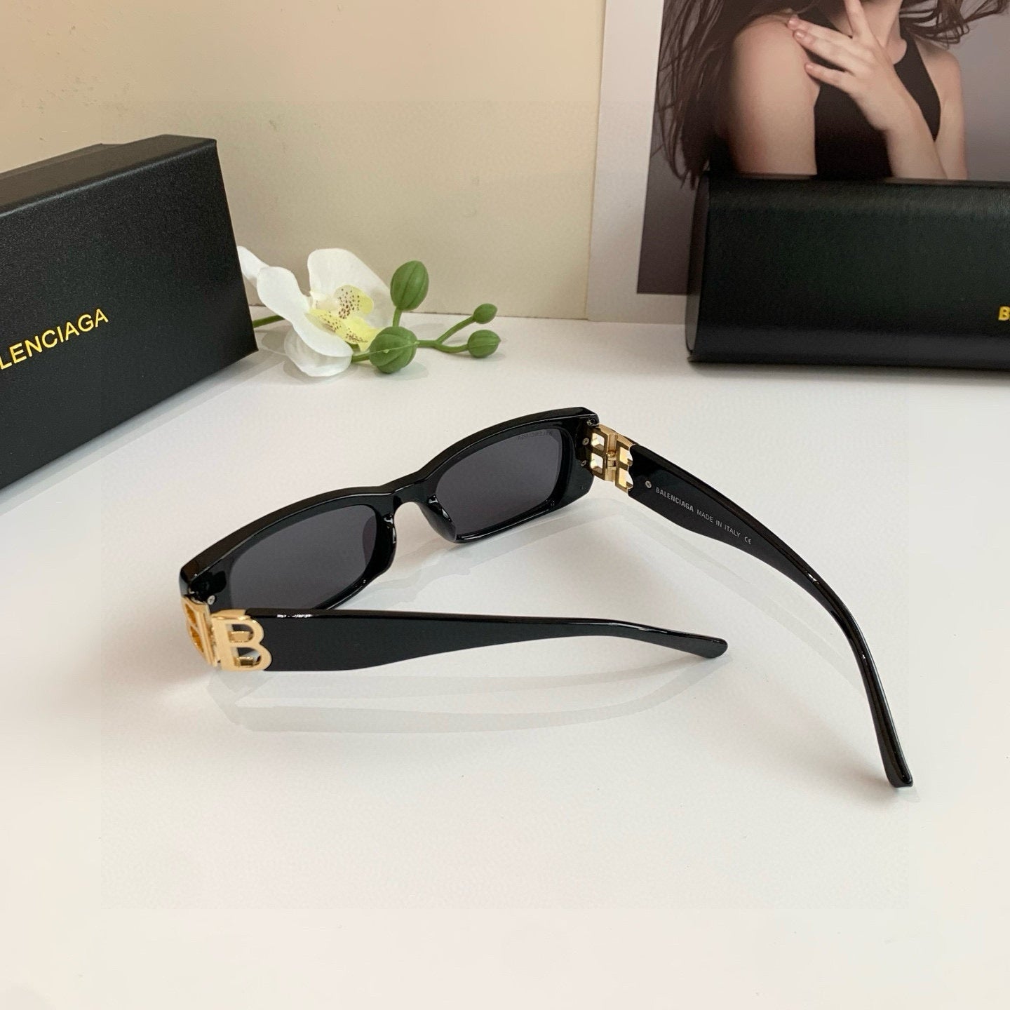 Balenciaga sunglasses Asian fit for men and women