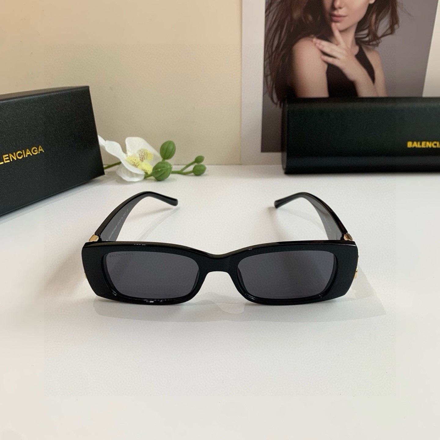 Balenciaga sunglasses Asian fit for men and women
