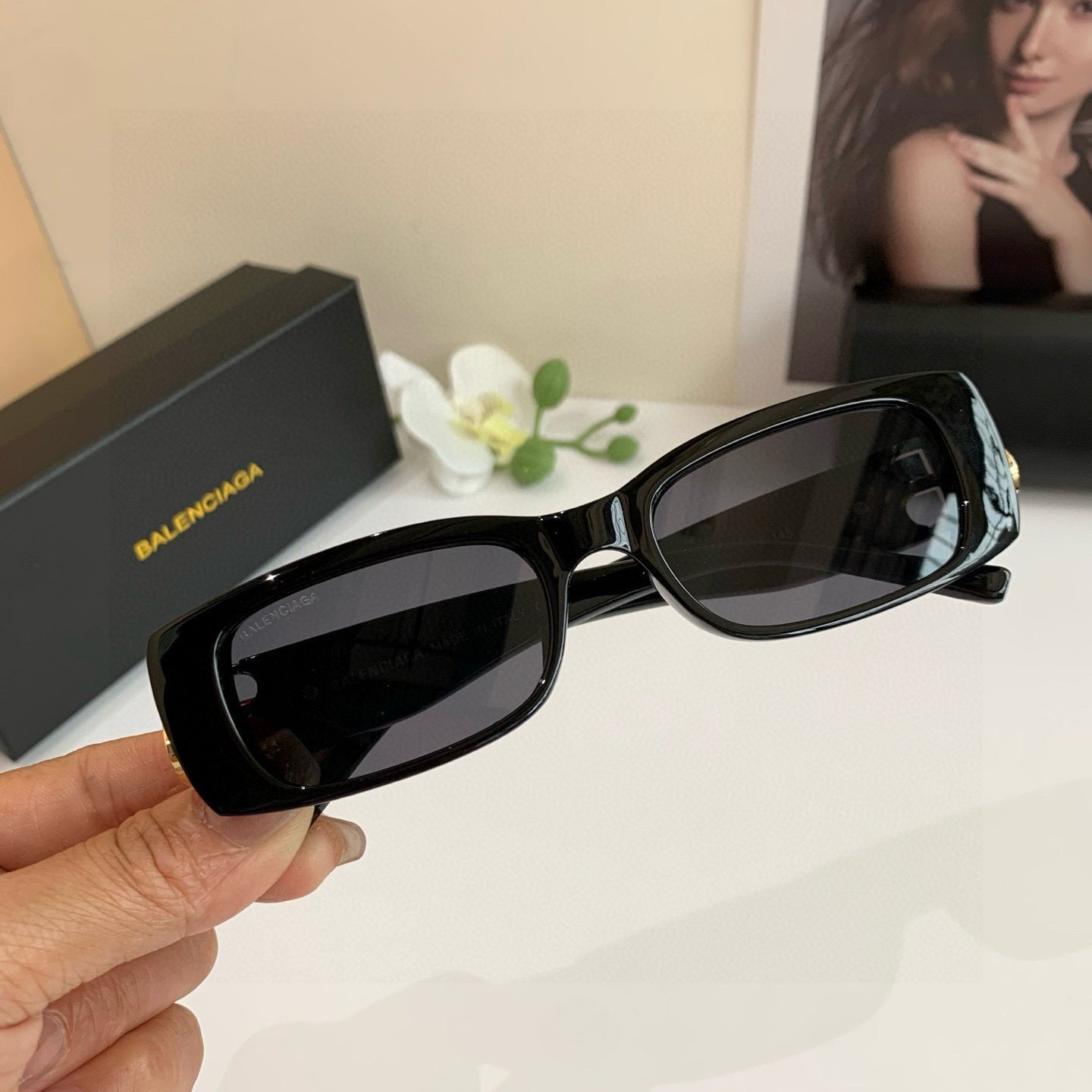 Balenciaga sunglasses Asian fit for men and women