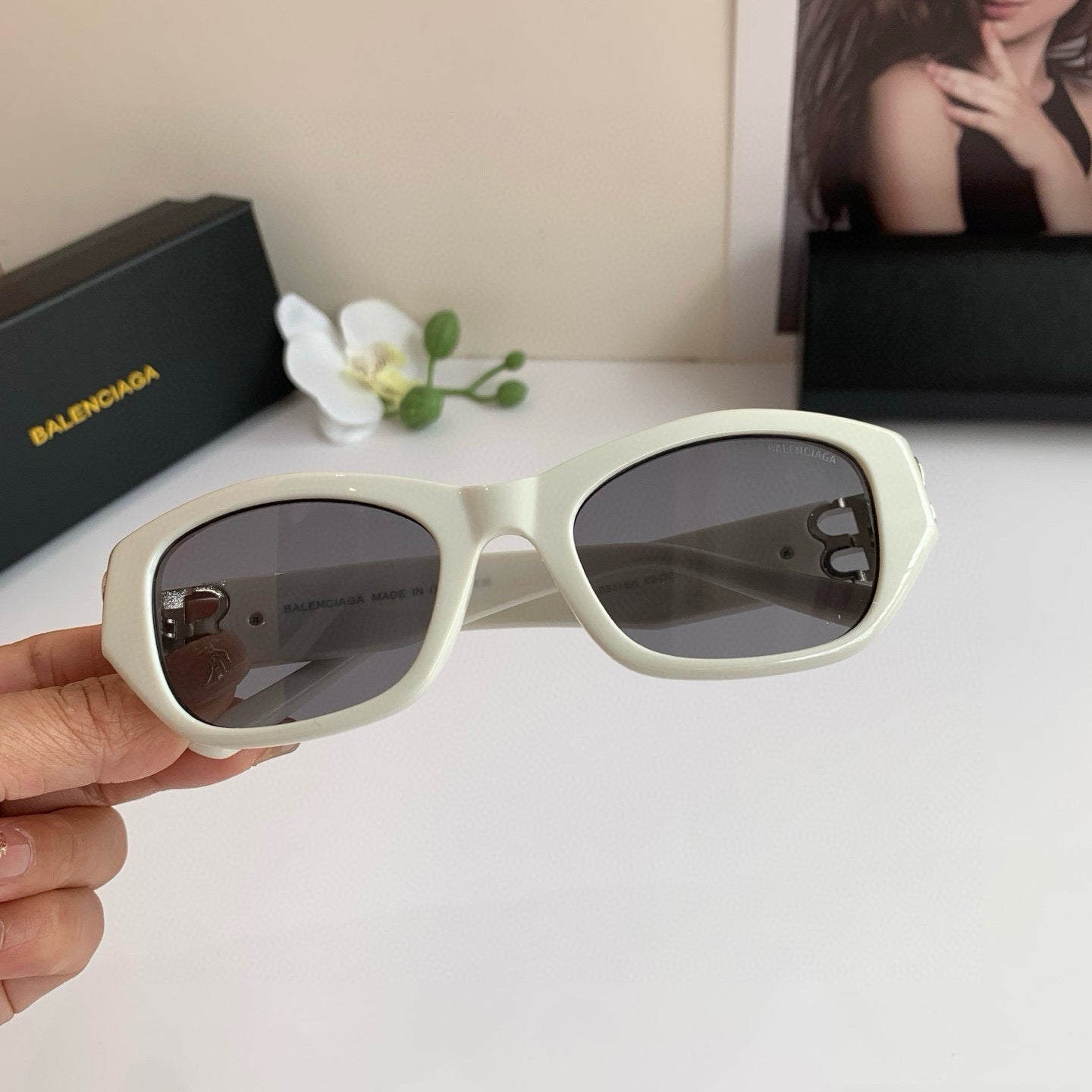 Balenciaga sunglasses Asian fit for men and women