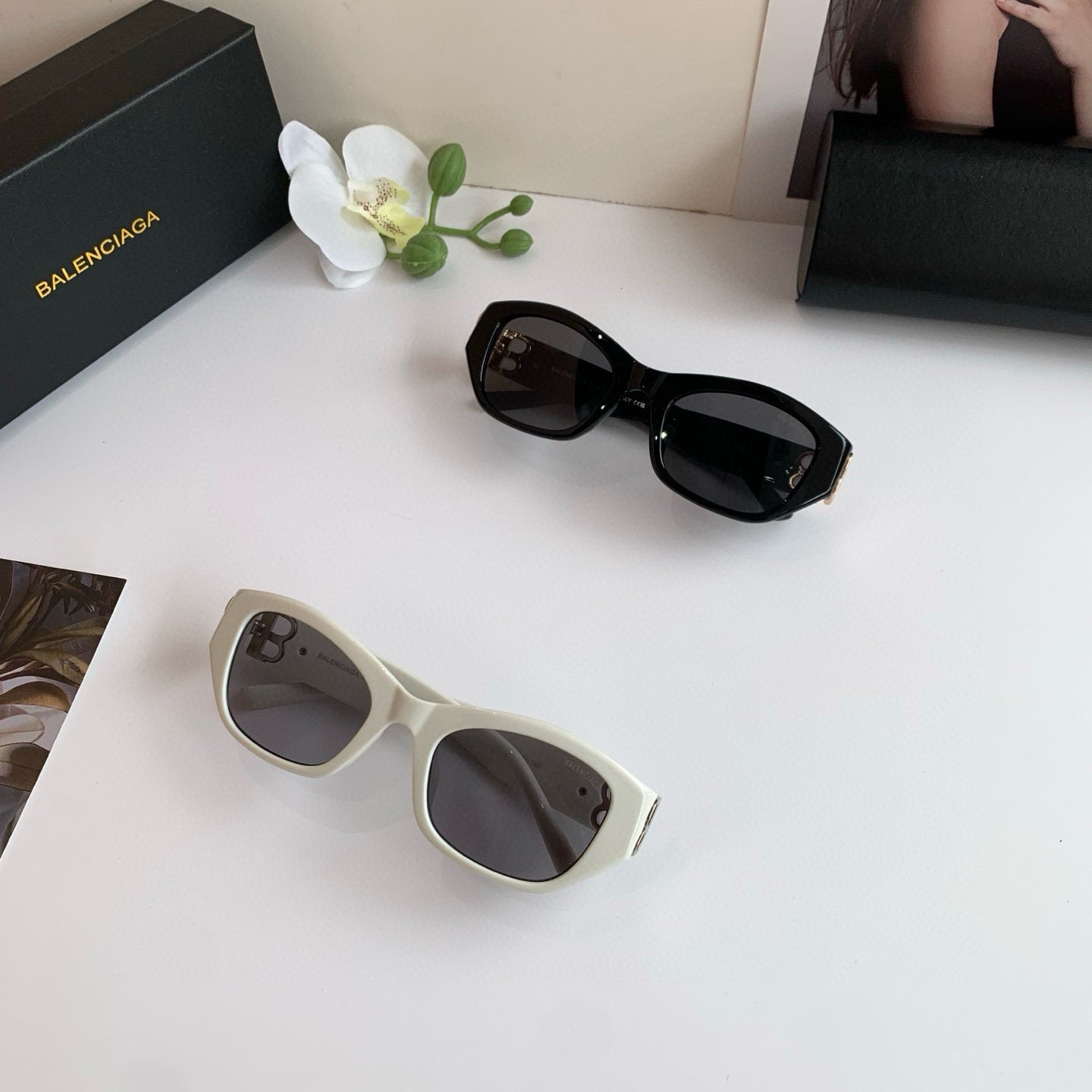 Balenciaga sunglasses Asian fit for men and women