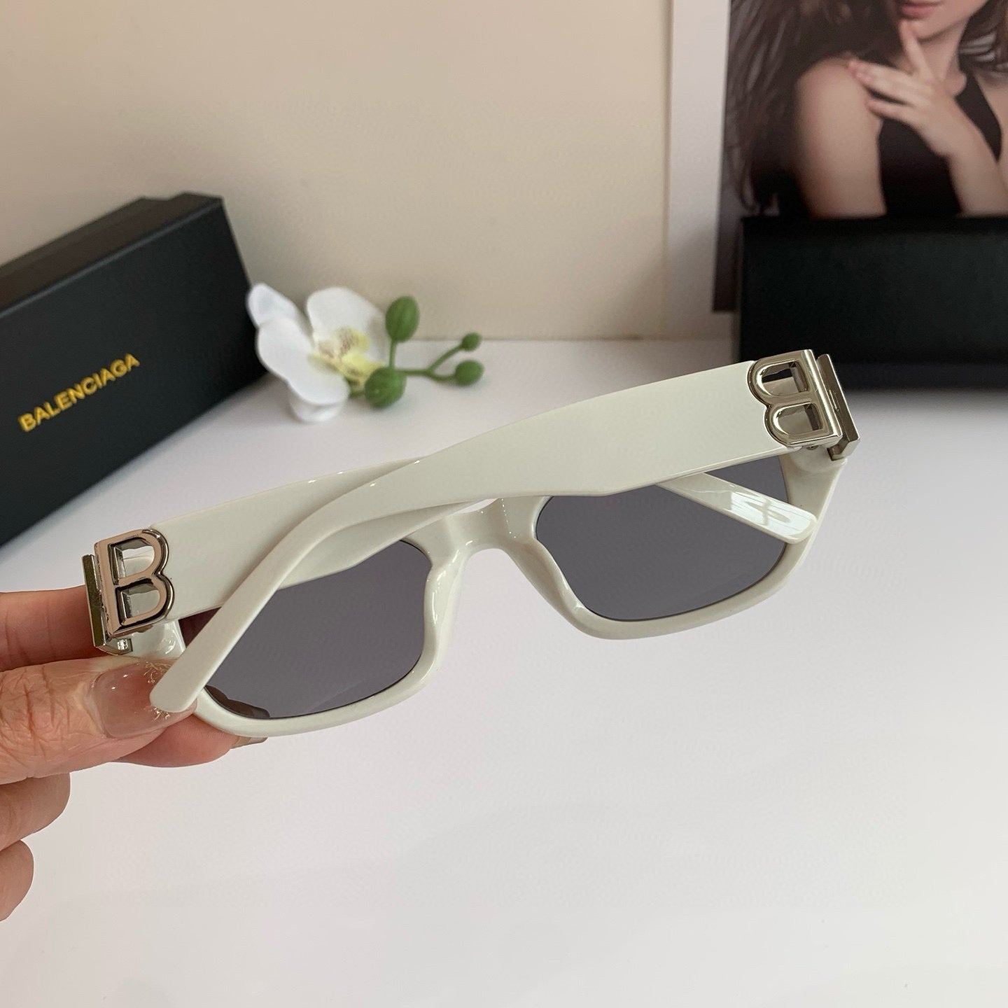 Balenciaga sunglasses Asian fit for men and women